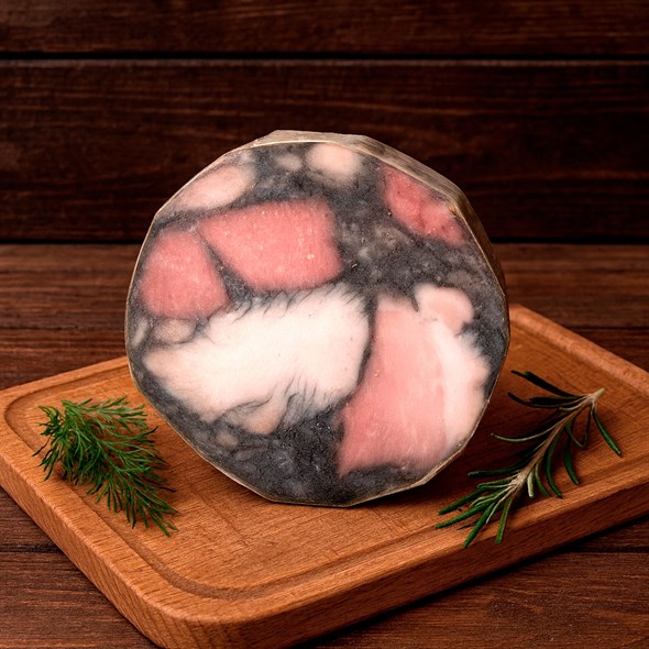 Ветчина деревенская - 4 мяса (гов/свин/кур/инд) - фото 8995