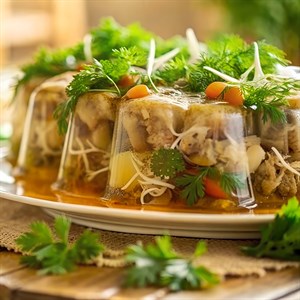 Холодец свинина+говядина