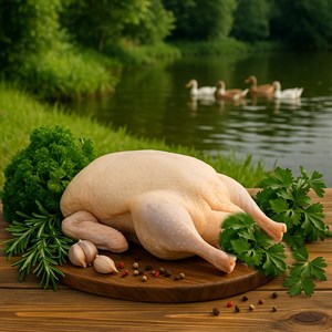 Утка домашняя (вес ~2,5 кг)