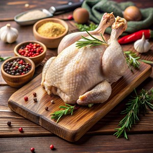 Курица домашняя мясная (для варки, жарки, запекания)  вес ~2,5 кг