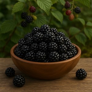 Ежевика свежая