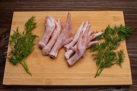 Курица, лапы
