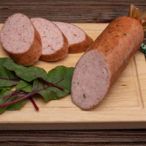 Колбаса детская томленая (курица + индейка + говядина)