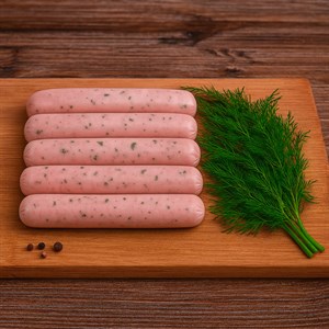 Сосиски детские (мин. соли, без сахара - кур/инд/гов)