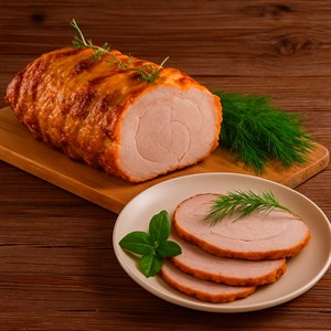 Рулет из свинины запеченный